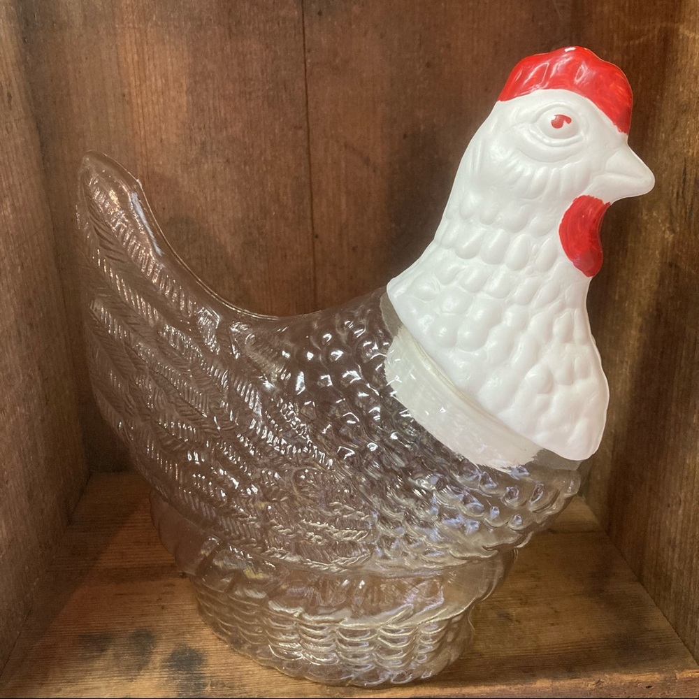 Vintage Bromar Chicken Candy Container
